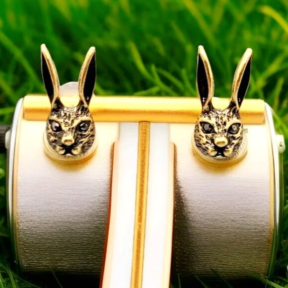 Fable England The Spring Hare Earrings - Picture 1 of 4